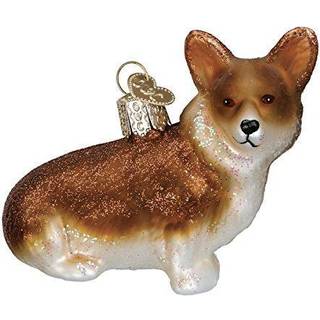 Old World Christmas Ornaments: Dog Collection Glass Bl?st ornamenter til juletr? pembroke walisisk