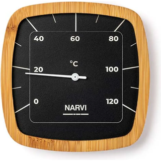 DenForm Sauna termometer - sort aluminium