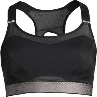 High Control Sports bra - Black/Liquid Metal