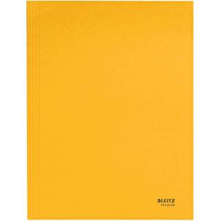 Leitz Recycle 3-klap mappe | A4 | Karton | Gul