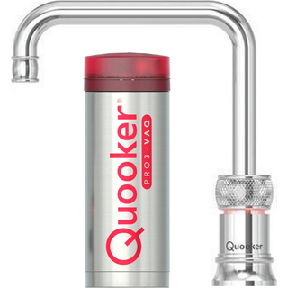 Quooker Classic Nordic Square i Krom, Inkl. PRO3 VAQ B beholder null