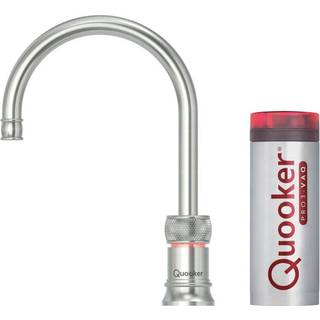 Quooker Classic Nordic Round i Rustfri stål, Inkl. PRO3 VAQ B beholder null