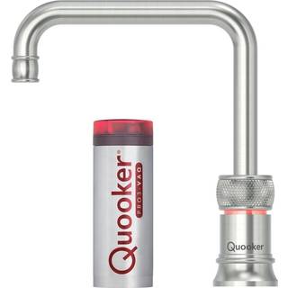 Quooker Classic Nordic Square i Rustfri stål, Inkl. PRO3 VAQ B beholder null