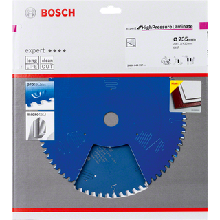 Bosch Circular Saw Blade 235 x 30 x 2.8 mm Exp High Pressure