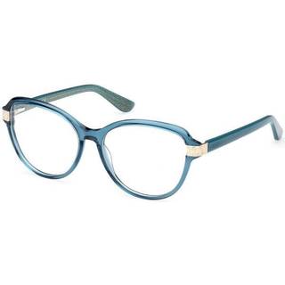 Guess GU2955 087 55 Briller Kvinder Blue - Transparent Shiny Turquoise - 55mm