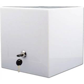 Tip Box, firkantet, hvid