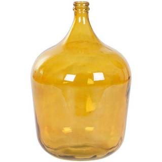 Vase DKD Home Decor Orange Hærdet glas 36 x 36 x 56 cm