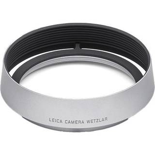 Leica Lens hood for Leica Q silver anodized