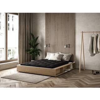 Ziggy Sengeramme Fra Karup Design i Massiv FSC Fyrretræ | Japandi - 160x200 - Klar lak