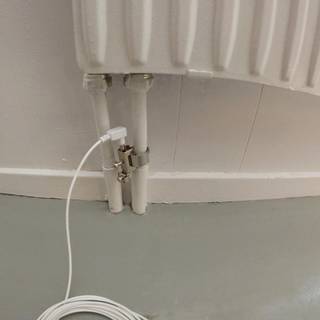 Jordingsplade til seng med sølvtråde 100 x 200 cm