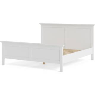 Venedig seng dobbeltseng 180x200 cm hvid.