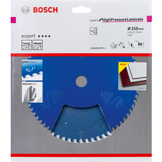 Bosch EXPERT FOR HIGH-PRESSURE LAMINATE CIRCULAR SAW BLADE FOR HANDHELD CIRCULAR SAWS