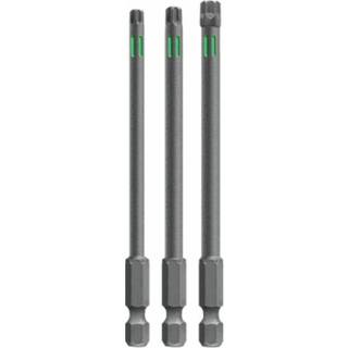 kwb sæt med 3 torsionsbits, Torx, 100 mm, T25/T30/T40