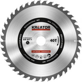 Rundsavsklinge 254 mm - 40 HM tænder
