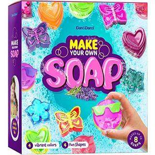 Dan & Darci Soap Making Kit til Kids - Crafts Science Toys - Birthday Easter Gifts til piger og drenge i alderen 6-12 ?r pige DIY -s?t - Bedste u