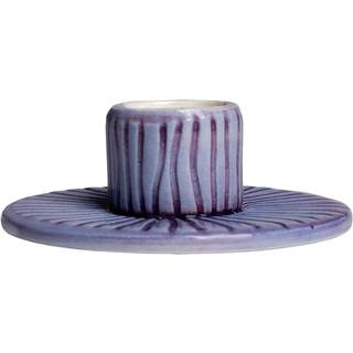 Mateus Stripes lysestage Ø8 cm Viol