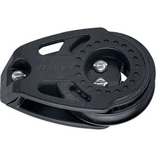 Fordelerblok Harken Carbo Air 57 mm, dækmonteret, kuglelejet, passer liner Ø6 - 10 mm