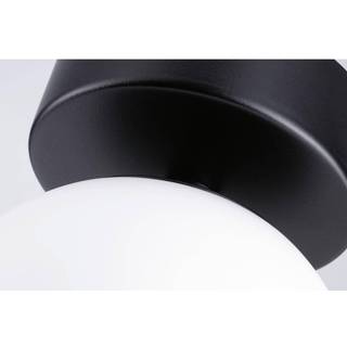 Paulmann Gove LED-loftlampe, 1 lyskilde, sort, 9 W