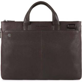 Piquadro Black Square Dokumentmappe mørkebrun