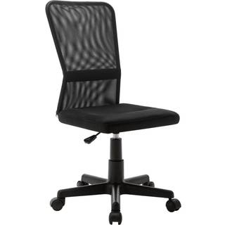 kontorstol 44x52x100 cm meshstof sort