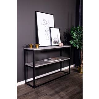 Venture Design Rise sidobord Sort 110 x 30 cm