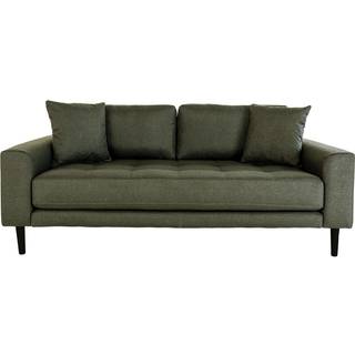Lido 2,5 personers sofa med 2 puder, olivengrøn