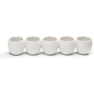 Cooee Design Easter line påskedekoration White