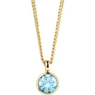 DYRBERG/KERN ETTE HALSKÆDE 352257 (Gold, Blue, ONESIZE)