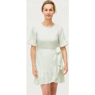Vero Moda dame kjole VMHENNA - Pastel Green mini henna vic - S