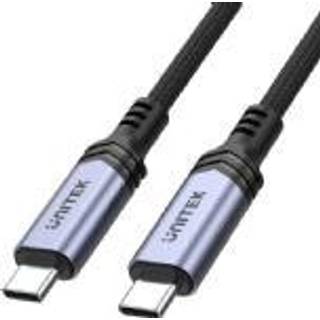 Unitek - USB-C cable - 24 pin USB-C to 24 pin USB-C - 2 m