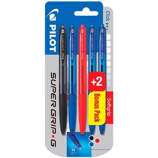 Pilot Supergrip G - 5 pak (På lager i varehus)