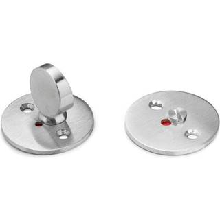 d line Arne Jacobsen toiletbesætning massiv roset CC27, Rustfri stål