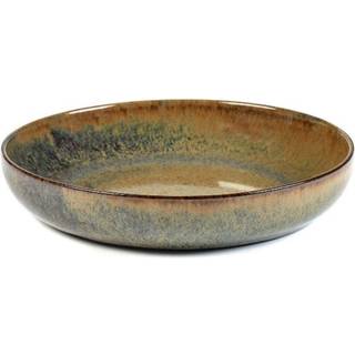 Serax Surface dyb tallerken 21 cm Indi grey