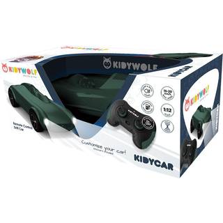 Kidycar fjernstyret bil m remote control Green