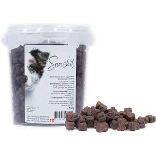 SnackIt Semi-moist mini bones, Vildt, 500g