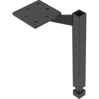Scanbad Classic støtteben 16-19 cm - sort