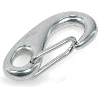 Karabinhage med øje 1852-Marine SH, rustfrit stål, Ø6 mm, 50 mm