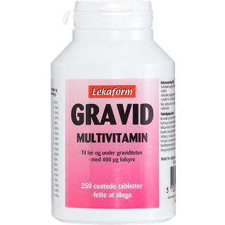 Lekaform Gravid Multivitamin - 250 tabl.