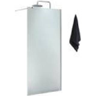 Brusevæg 80cm isglas fast væg