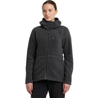 Haglöfs pile hood fleecejakke dame