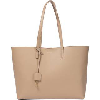 Saint Laurent Shopping E/W leather tote - beige - One Size