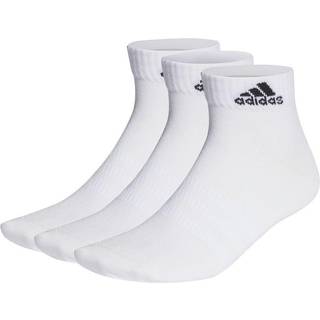 Tynde og lette ankelsokker, 3 par - White / Black - 40-42