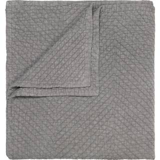 Cozy Living Flora quilted sengetæppe 260x280 cm granit