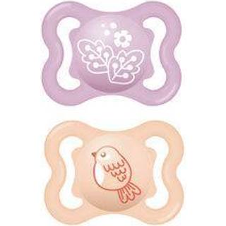 MAM Air Silicone Pacifier Pink 0-6m 2 pcs