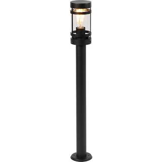 Moderne udendørslampe sort 80 cm IP44 - Gleam