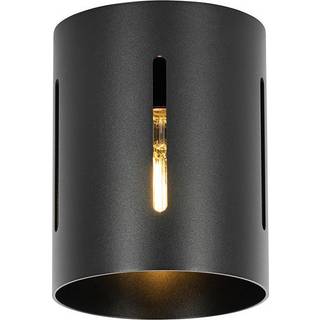 Design loftslampe sort med lyseffekt - Yana