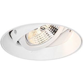 Moderne indbygget spotlight hvid GU10 AR70 rund trimless - Oneon