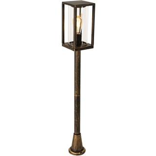 Vintage udendørs gulvlampe antik guld 100 cm IP44 - Charlois