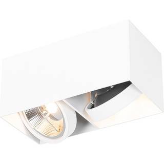 Design spotlight med rektangulær AR111 2-lys - Box