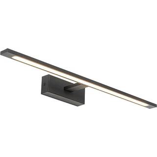 Moderne væglampe sort 62 cm inkl. LED IP44 - Jerre